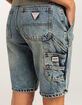 GUESS ORIGINALS Panel Womens Carpenter Shorts image number 5