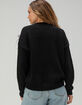 RSQ Womens Bow Detail Pullover Sweater image number 4
