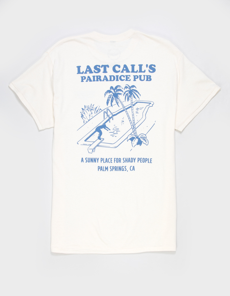 LAST CALL CO. Pairadice Pub Mens Tee image number 0