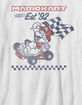 MARIO Retro Racing Unisex Kids Tee image number 2