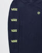 VANS Classic Circle V Navy Mens T-Shirt image number 2