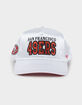 47 BRAND San Francisco 49ers Outspoken '47 Hitch Womens Snapback Hat image number 2