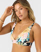 O'NEILL Mikah Floral Cancun Plunge Bralette Bikini Top image number 2