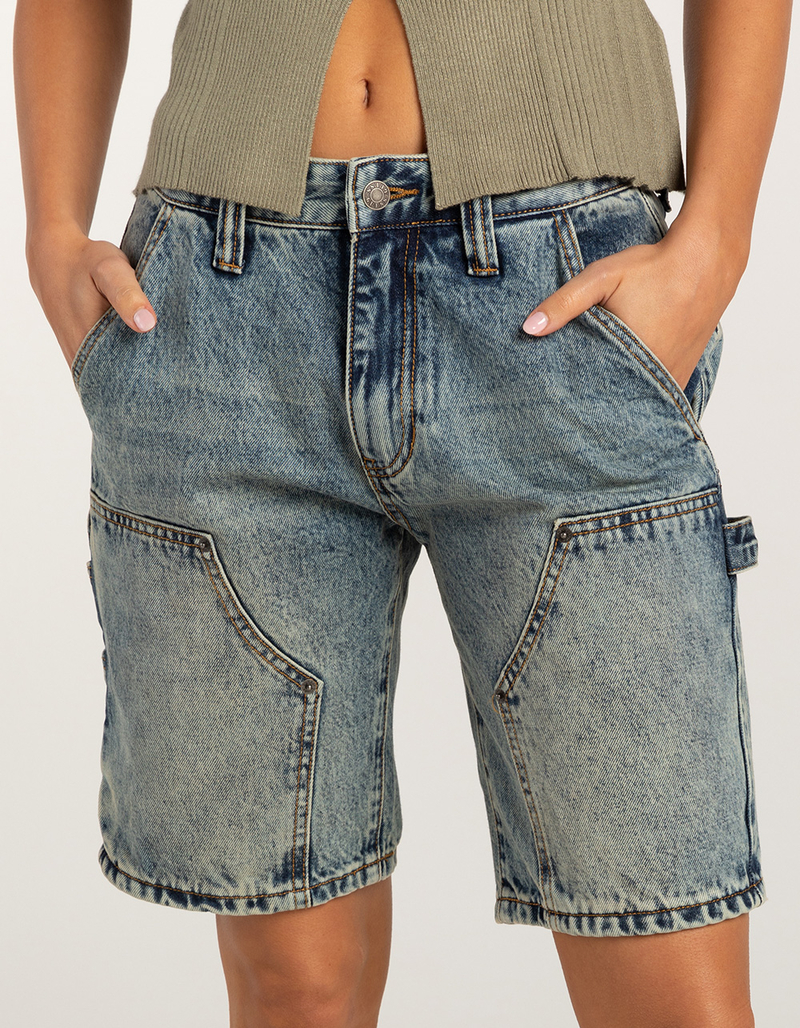 GUESS ORIGINALS Panel Womens Carpenter Shorts image number 1