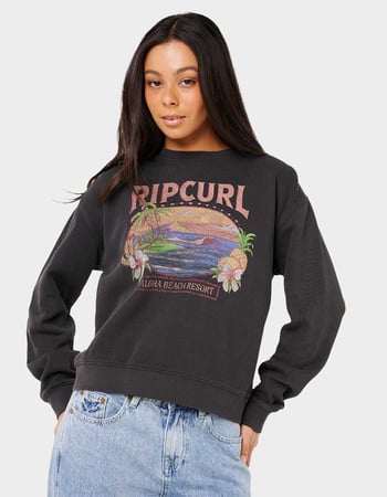 RIP CURL Sunset Womens Relaxed Crewneck Sweatshirt Primary Image