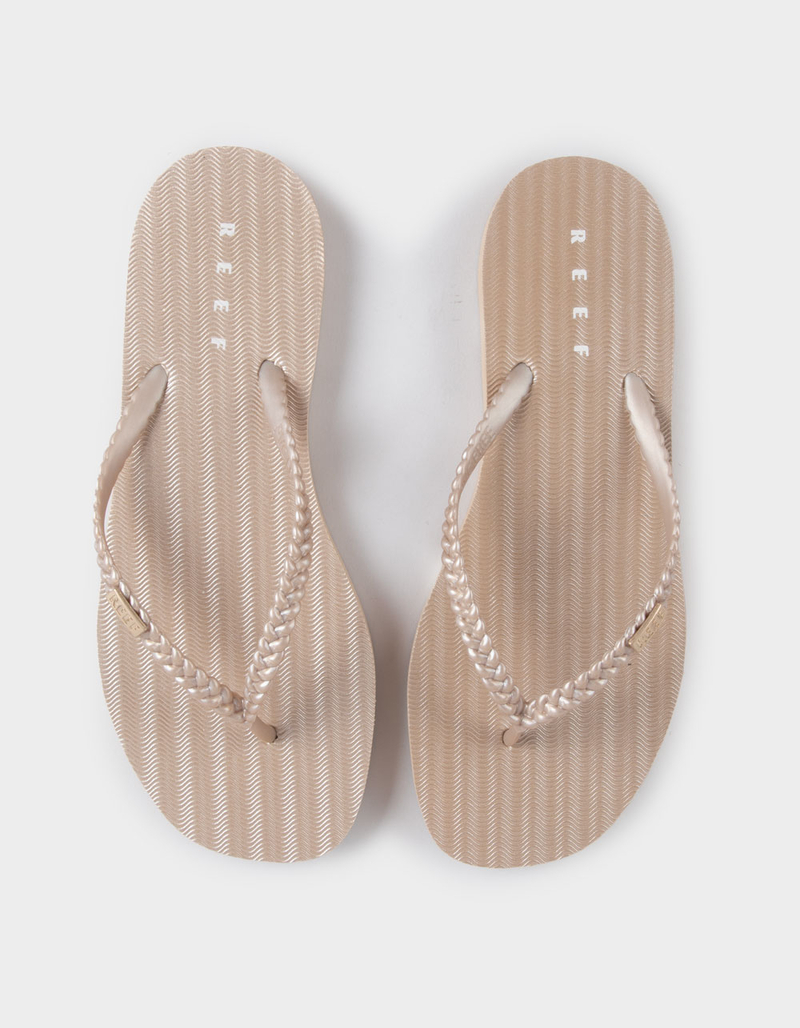 REEF Seaside Twist Womens Square Toe Flip Flops image number 5