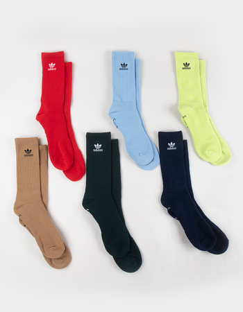 ADIDAS Originals Trefoil 6 Pack Crew Socks Primary Image