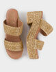 BEACH by Matisse Ocean Ave Womens Platform Slide Sandals image number 5