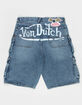 VON DUTCH Mens Cargo Jorts image number 1