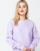 CHAMPION Reverse Weave Womens Lilac Sweatshirt image number 1