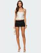 EDIKTED Metallic & Sequin Textured Tank Top image number 2