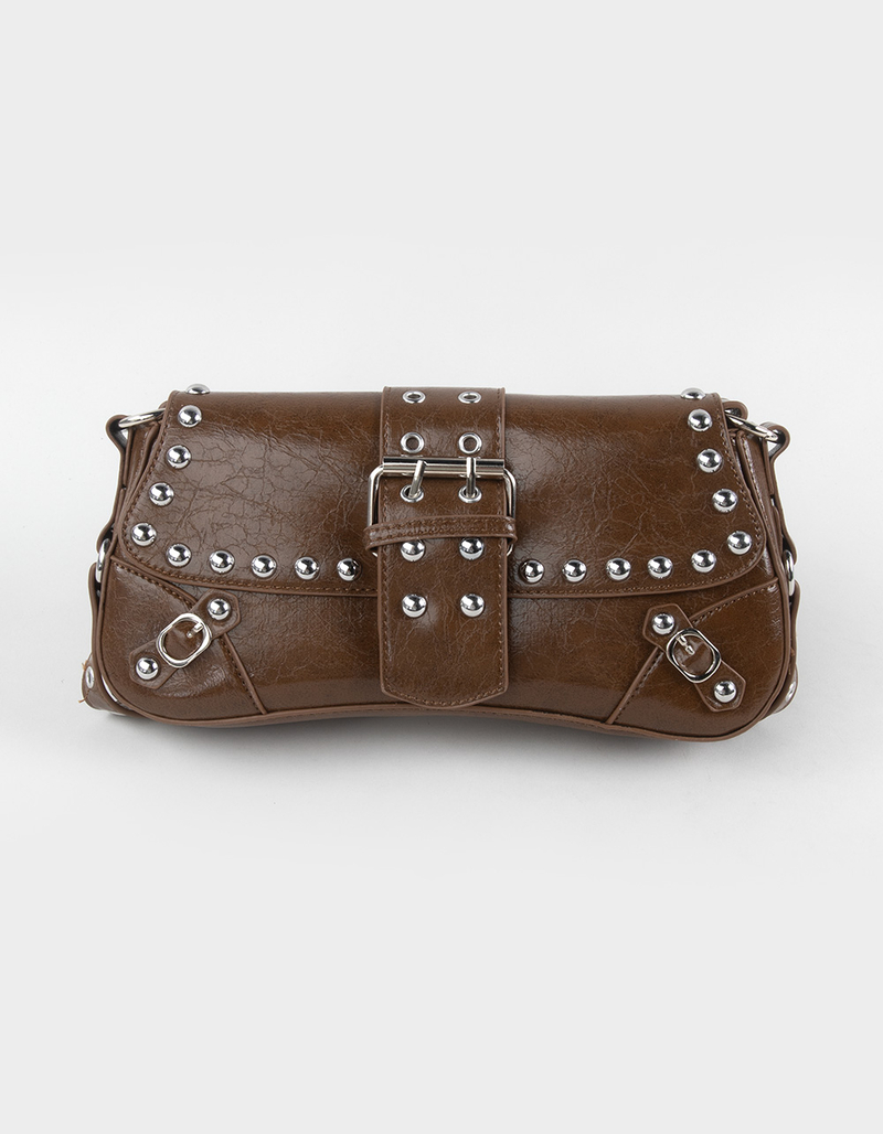 Studded Buckle Shoulder Bag image number 1