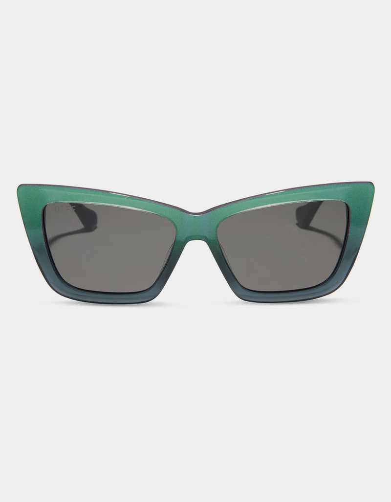 DIFF EYEWEAR x Wicked Elphaba Emerald Sunglasses image number 1