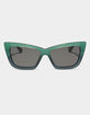 DIFF EYEWEAR x Wicked Elphaba Emerald Sunglasses image number 2