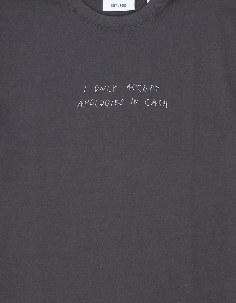 ONLY & SONS Aaron Life Mens Relaxed Fit Tee image number 1