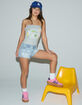 RSQ Girls Bow Low Rise Denim Shorts image number 4