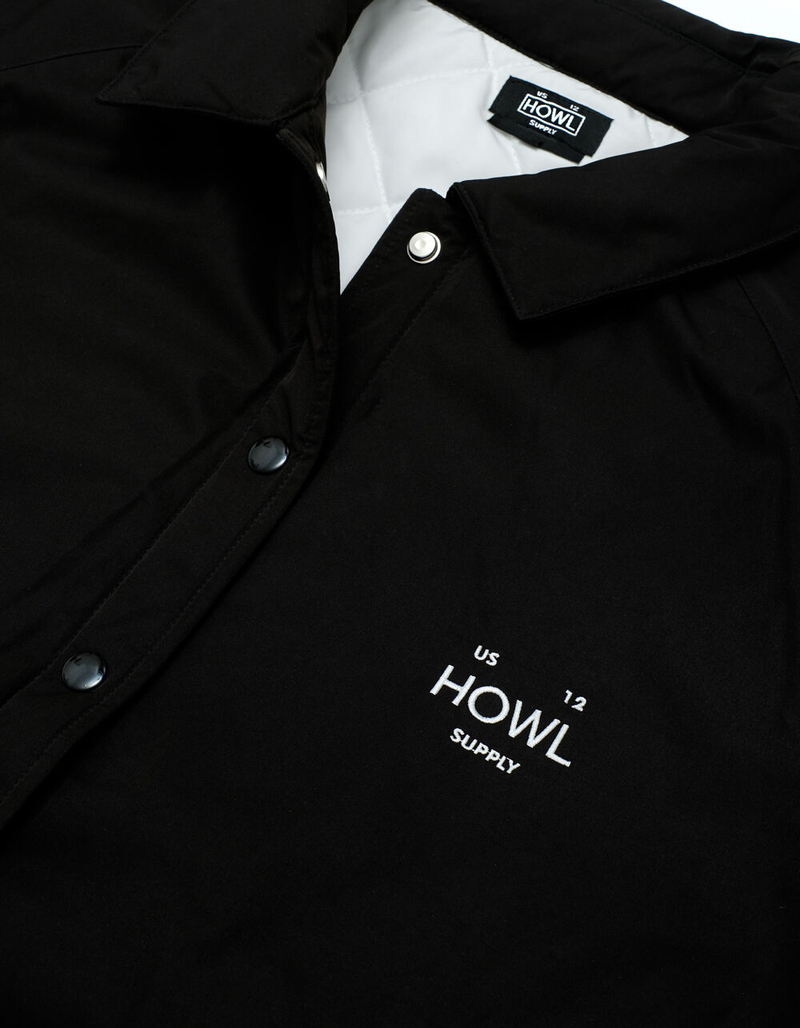 HOWL SUPPLY Premium Mens Coaches Jacket image number 4