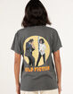 GOODIE TWO SLEEVES Pulp Fiction Dancing Womens Oversized Tee image number 5