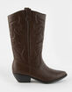 SODA Reno Womens Tall Cowboy Western Boots image number 2