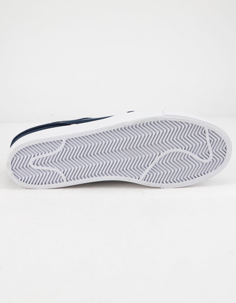 NIKE SB Zoom Stefan Janoski Canvas Obsidian & Light Cream Shoes image number 5