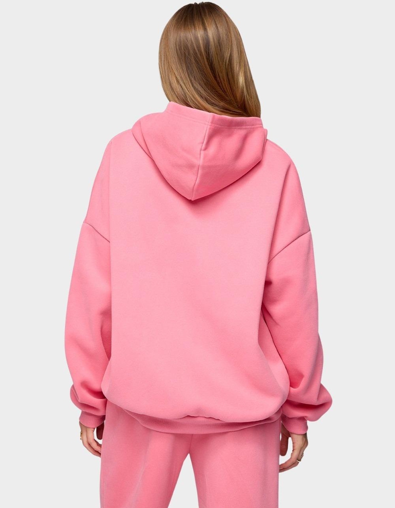 EDIKTED Strawberry Babe Hoodie image number 2