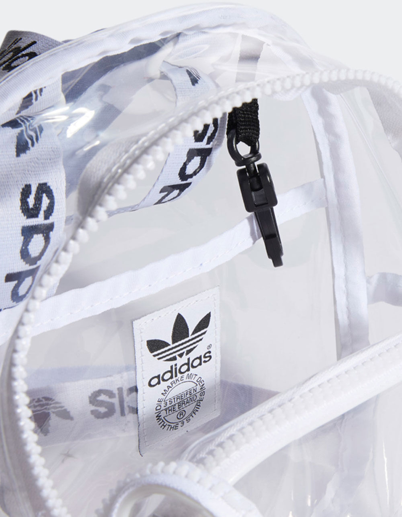 ADIDAS Originals Clear White Mini Backpack image number 3
