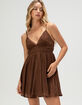RSQ Womens Texture Slip Dress image number 1