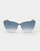 DIFF EYEWEAR Goldie Black & Blue Sunglasses image number 2