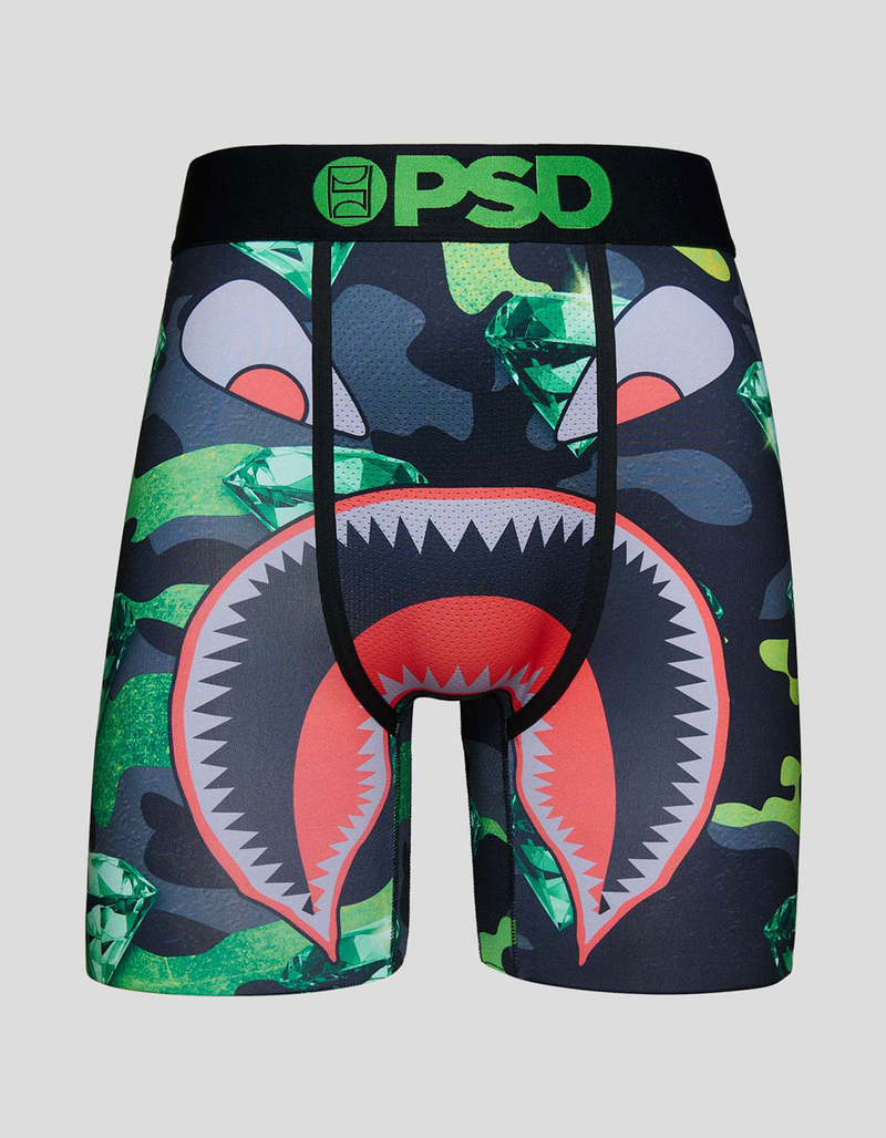 PSD Warface Emerald Camo Mens Boxer Briefs image number 1