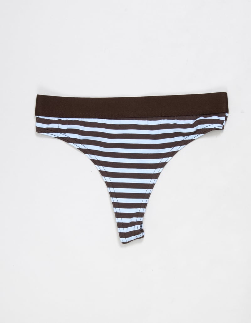 FULL TILT Waistband Cotton Thong image number 0