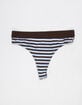 FULL TILT Waistband Cotton Thong image number 1
