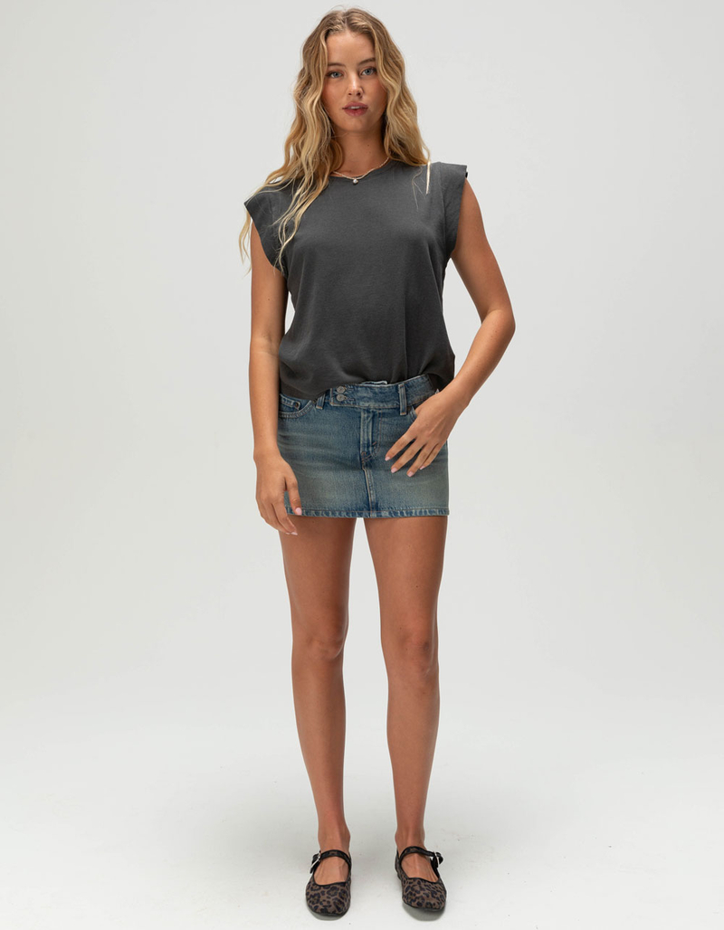 ROXY Hot Shot Womens Boxy Muscle Tee image number 1