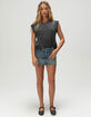 ROXY Hot Shot Womens Boxy Muscle Tee image number 2