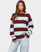 EDIKTED Conrad Striped Sweater image number 1