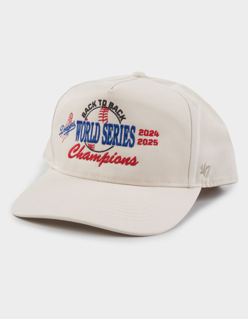 47 BRAND Los Angeles Dodgers Back To Back World Series Champions Snapback Hat Primary Image