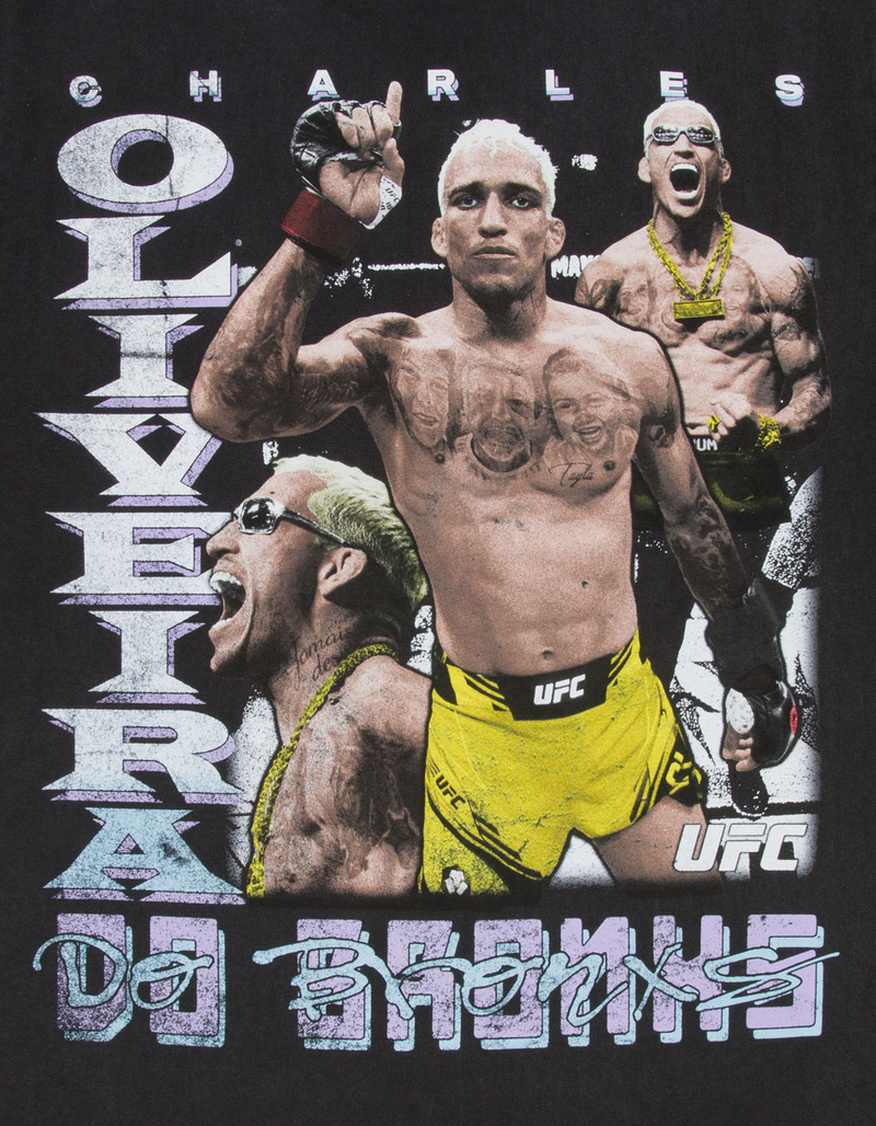 UFC Oliveira Do Bronxs Mens Tee image number 2