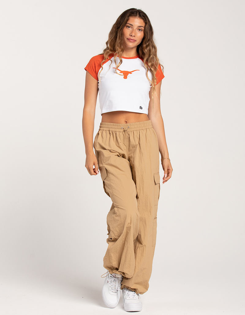 HYPE AND VICE Texas Horn Womens Raglan Tee image number 3