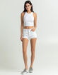 RSQ Vintage High Rise Womens Denim Shorts image number 4