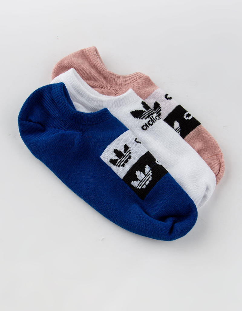 ADIDAS 3 Pack Stacked Forum Womens No Show Socks image number 0