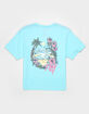 ROXY Hidden Beach Girls Boyfriend Tee image number 1