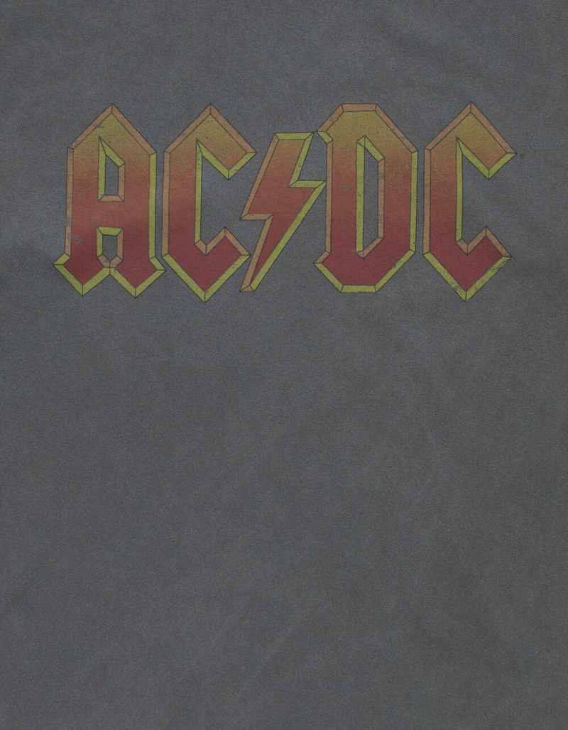 THE VINYL ICONS AC/DC Logo Mens T-Shirt image number 1