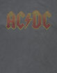 THE VINYL ICONS AC/DC Logo Mens T-Shirt image number 2