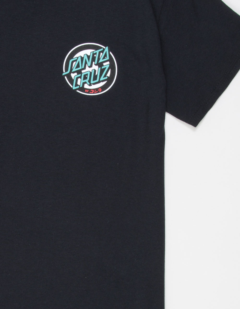 SANTA CRUZ x Godzilla Kaiju Roskopp Dot Boys Tee image number 3