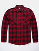 RSQ Alta Flannel Red Mens Shirt image number 2
