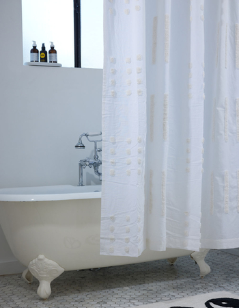 Tufted Shower Curtain Primary Image