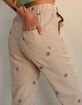 DAISY STREET Embroidered Womens Corduroy Pants image number 7