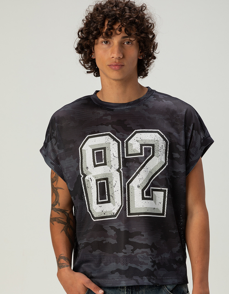 RSQ Mens Mesh Muscle Tee image number 0