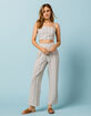 WEST OF MELROSE Love Struck Womens Crop Top And Pants Set image number 1