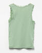 FULL TILT Skeleton Lace Trim Girls Tank Top image number 3