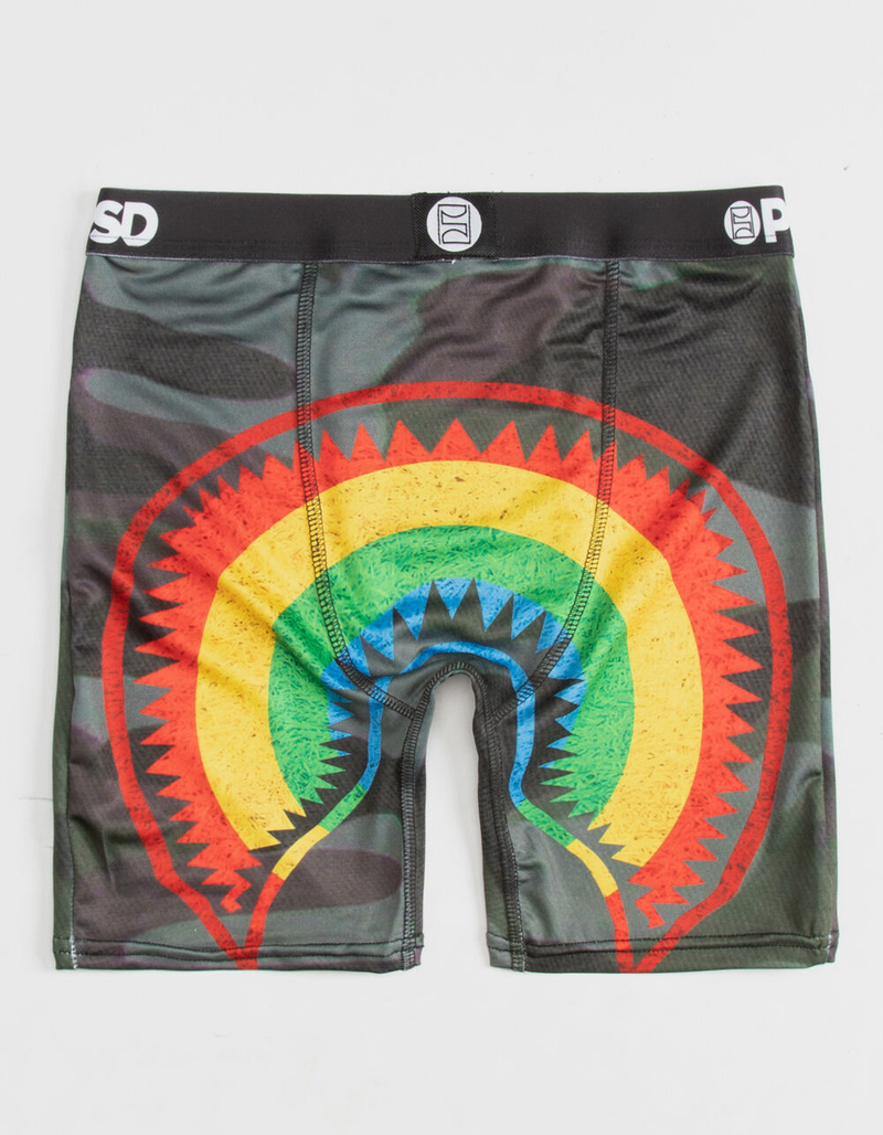 PSD Camo Rainbow Mens Boxer Briefs image number 1